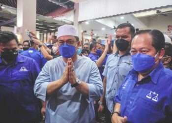 PILIHAN Raya Negeri (PRN) Melaka bukanlah satu indikasi yang baik untuk menyatakan Pilihan Raya Umum Ke-15 (PRU15) nanti bakal menjadi milik mutlak Barisan Nasional (BN). – UTUSAN/AMIR KHALID