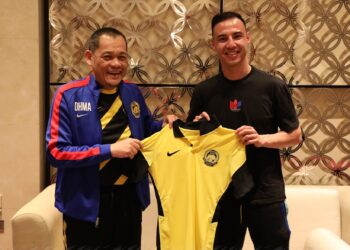 DION Cools diperkenalkan sebagai pemain ke-26 Malaysia oleh Hamidin Mohd. Ali hari ini.