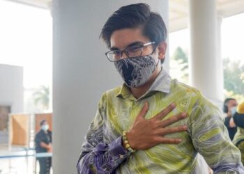 SYED Saddiq Syed Abdul Rahman hadir bagi sambung bicara kesnya di Kompleks Mahkamah Kuala Lumpur. - UTUSAN/ AMIR KHALID