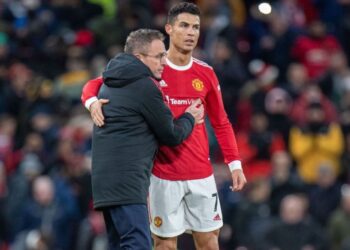 CRISTIANO Ronaldo tidak boleh diharapkan untuk mengetuai serangan Manchester United?