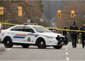 SEORANG wanita maut dan enam cedera dalam serangan di perpustakaan di North Vacouver, British Columbia. - AGENSI