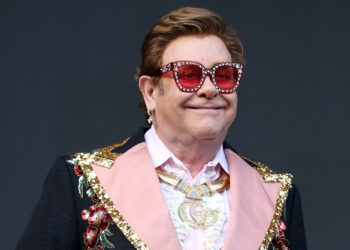 AUCKLAND, NEW ZEALAND - FEBRUARY 16: Elton John performs at Mt Smart Stadium on February 16, 2020 in Auckland, New Zealand. (Photo by Dave Simpson/WireImage)