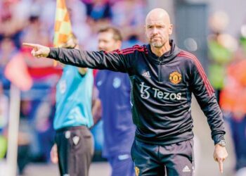 MANCHESTER United mengumumkan Erik Ten Hag telah meninggalkan peranannya sebagai ketua jurulatih pasukan berkenaan.- AFP