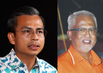 FAHMI FADZIL (kiri) dan MAHFUZ OMAR