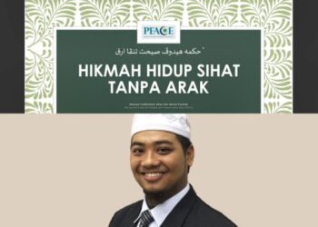 Program dijalankan secara dalam talian membincangkan mengenai hikmah hidup sihat tanpa arak.