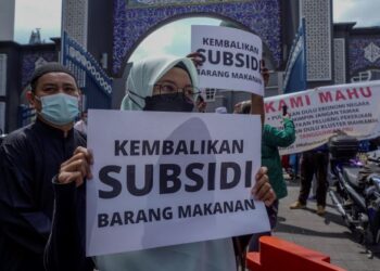 Kerajaan Perpaduan berdepan cabaran jika mahu hapuskan subsidi. - Gambar hiasan