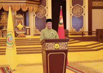 SULTAN Sallehuddin Sultan Badlishah menyampaikan titah secara dalam talian sempena sambutan Maulidur Rasul Peringkat Negeri Kedah di Alor Setar, Kedah, hari ini.