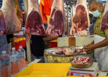 HARGA daging tempatan akan terus meningkat menjelang Hari Raya Aidilfitri dan Aidiladha. – GAMBAR HIASAN