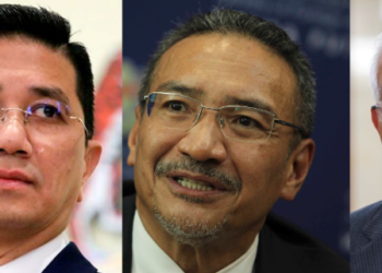 MOHAMED AZMIN ALI, HISHAMMUDDIN HUSSEIN dan MAHDZIR KHALID