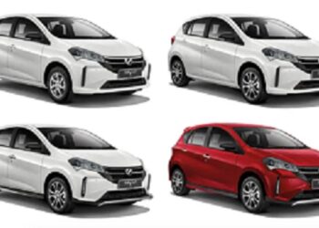 MODEL Perodua Myvi serba baharu yang dilancarkan syarikat itu baru-baru ini dilaporkan mendapat permintaan yang baik daripada pembeli. - GAMBAR HIASAN