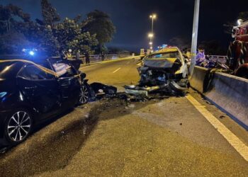 SEORANG mangsa yang terlibat dalam kemalangan akibat kereta dipandu melawan arus di BORR arah Bagan Ajam, Pulau Pinang pada Rabu lalu meninggal dunia hari ini.