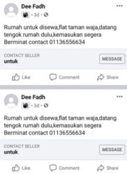 Scammer Rumah Sewa Berleluasa Di Negeri Sembilan Utusan Digital