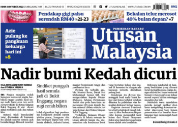 Laporan Utusan Malaysia semalam.