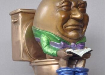 ARCA yang dinamakan Dumpty Humpty dicuri dari sebuah pameran seni di Madison. - JABATAN POLIS MADISON