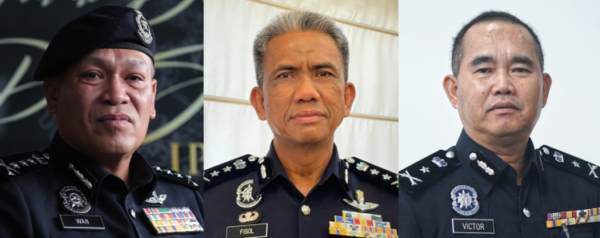 PDRM Umum Kenaikan Pangkat, Pertukaran 18 Pegawai Kanan