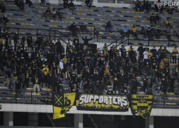 PENYOKONG Perak FC boleh menarik nafas lega selepas IMC mengesahkan Bos Gaurus akan tetap bersaing dalam Liga Malaysia musim ini. – IHSAN PERAK FC