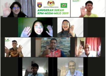 ANTARA pemenang Majlis Anugerah Sukan KPM-MSSM- MILO 2019.