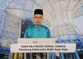 Penolong Setiausaha Majlis Raja-Raja, Mohd. Aseral Jusman mengumumkan  tarikh Hari Raya Aidiladha 2020.