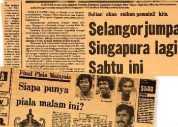 PERMUSUHAN Singapura dan Selangor menjadi sebahagian sejarah menarik Piala Malaysia.