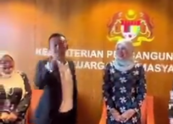 Tangkap layar klip pendek promosi Program Keusahawanan Wanita Bangkit@KPWKM.