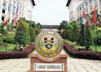 KAMPUS UMS di Teluk Sepanggar, Kota Kinabalu, Sabah