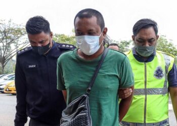 MOHD. Nor’muzil Mohd. Razalli dituduh selepas videonya tular di media sosial kerana menghina Islam di Mahkamah Sesyen Sepang, Selangor. - UTUSAN/FAISOL MUSTAFA