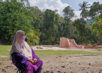 Rohana Mahfuz kehilangan  rumahnya akibat kejadian banjir di Kampung Sungai Lui, Hulu Langat pada Disember tahun lalu.