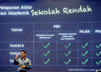 Datuk Dr Mohd Radzi Jidin ketika sidang akhbar khas di Putrajaya semalam. - UTUSAN/FAISOL MUSTAFA