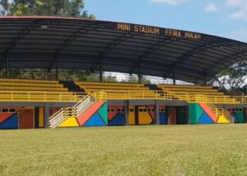 Stadium mini Padang Terap yang menggunakan nama pegawai daerah telah dirasmikan pada 7 Disember lalu.