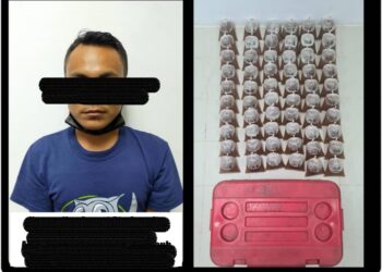 DUA individu ditahan di Butterworth, Pulau Pinang malam tadi bersama-sama sejumlah bungkusan air ketum yang cuba dijual di sekitar daerah itu pada harga antara RM6 dan RM7.