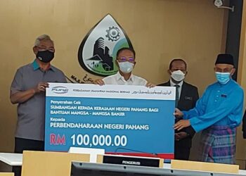 Pengerusinya, Tan Sri Noh Omar berkata, bantuan itu sebagai tanda empati bagi membantu penduduk yang terjejas banjir di negeri berkenaan.