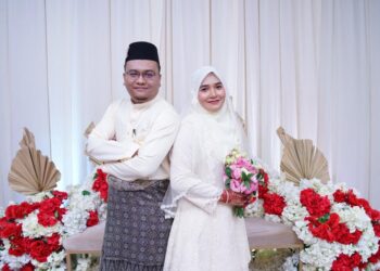 Khatijah Yazid dan Mohamad Shahril Mohamad Zaini, masing-masing berusia 31 tahun selamat dinikahkan pada 12 Februari lalu.