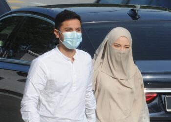 KES pendakwaan Neelofa dan Muhammad Haris ditangguhkan ke bulan depan. -UTUSAN/MOHD. SHAHJEHAN MAAMIN