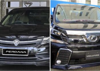 PROTON Perdana mula dijadikan KRJ jemaah menteri sejak 1995 manakala Toyota Vellfire mengantikannya pada April lalu. – GAMBAR MEDIA SOSIAL