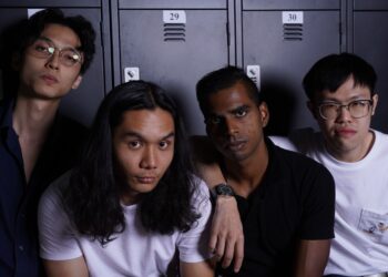 Dari kiri: Ian Francis Khoo, Aiman Shakirin, Reuben Ravi dan Iain Chan