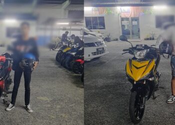 SEBAHAGIAN daripada sembila remaja lelaki ditahan polis selepas membuat aksi berbahaya ala 'Superman' selain berlumba dalam Op Samseng di Lebuh Raya Seremban-Port Dickson di sini semalam.