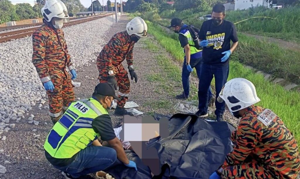 Lelaki Maut Dilanggar Kereta Api Utusan Malaysia 7882