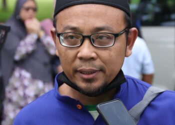 HALIMI Aliyahad ditemui pemberita di Unit Forensik Hospital Kuala Kangsar hari ini. - UTUSAN/MUHAMAD NAZREEN SYAH MUSTHAFA