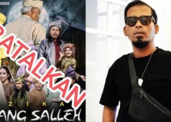 ALONG Eyzendy kecewa pementasan Muzikal Moyang Salleh dibatalkan.