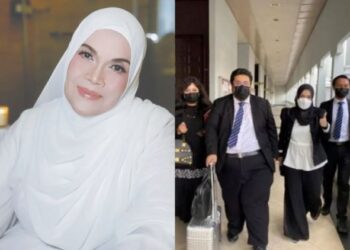 AISHAH lega perjuangan selama lima tahun berakhir dengan berita gembira.