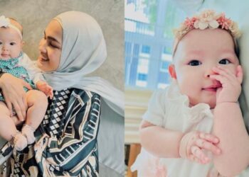 ELFIRA bersama anak keduanya, Nur Aria Mikayla.