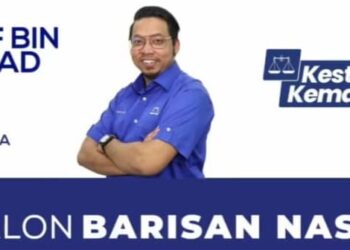 CALON BN daripada PCM bagi kerusi Parlimen Bukit Bendera mungkin akan digantikan dengan calon lain.