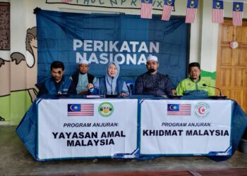 HALIMAH Ali (tiga dari kanan) ketika sidang akhbar khas di Pusat Khidmat Malaysia, Klang, Selangor hari ini-UTUSAN/ MOHAMAD NAUFAL MOHAMAD IDRIS