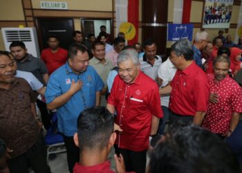 AHMAD Zahid Hamidi ketika menghadiri Majlis Pengenalan Calon Pemilihan UMNO 2023-2026 Peringkat Negeri Kedah dan Perlis di Bangunan Tunku, Alor Setar. -UTUSAN/ SHAHIR NOORDIN