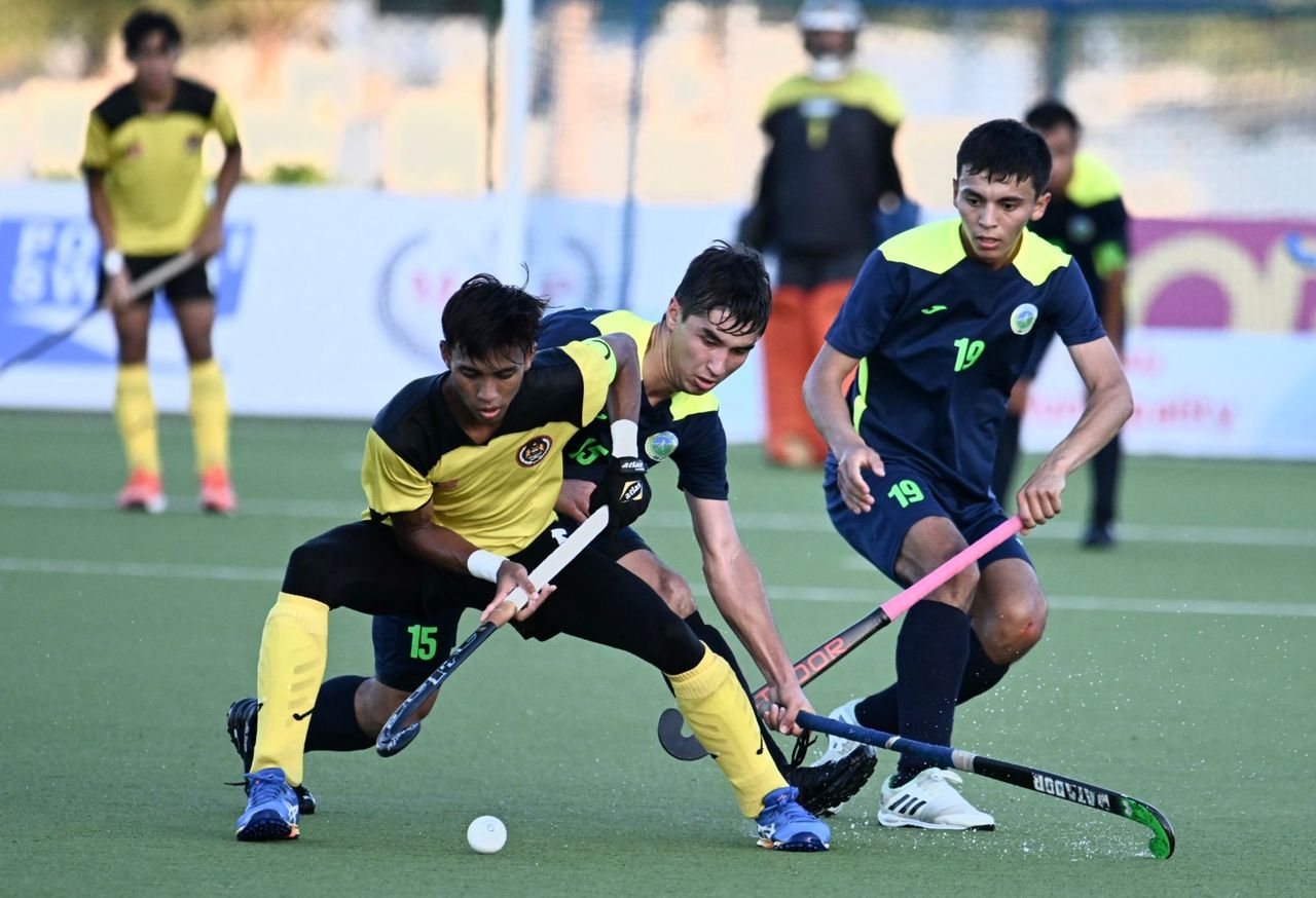 Skuad hoki remaja negara benam Uzbekistan 8-1