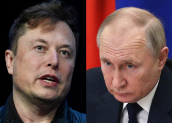 ELON Musk mencabar Presiden Rusia, Vladimir Putin untuk berlawan ‘satu lawan satu'. - AFP