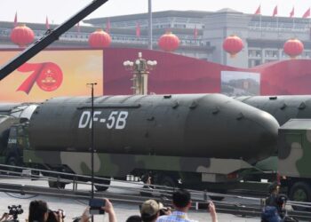 CHINA komited memperkasakan senjata nuklear demi keselamatan negaranya. - AFP