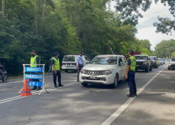 KAWALAN sempadan bagi pengangkutan darat masih ketat pada waktu ini.