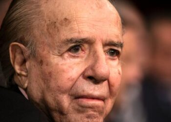 BEKAS Presiden Argentina, Carlos Menem. -CNN