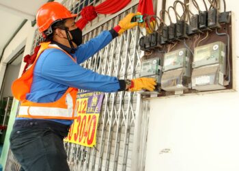 Peningkatan inflasi keseluruhan disumbangkan terutamanya oleh penamatan diskaun bil elektrik. - GAMBAR HIASAN